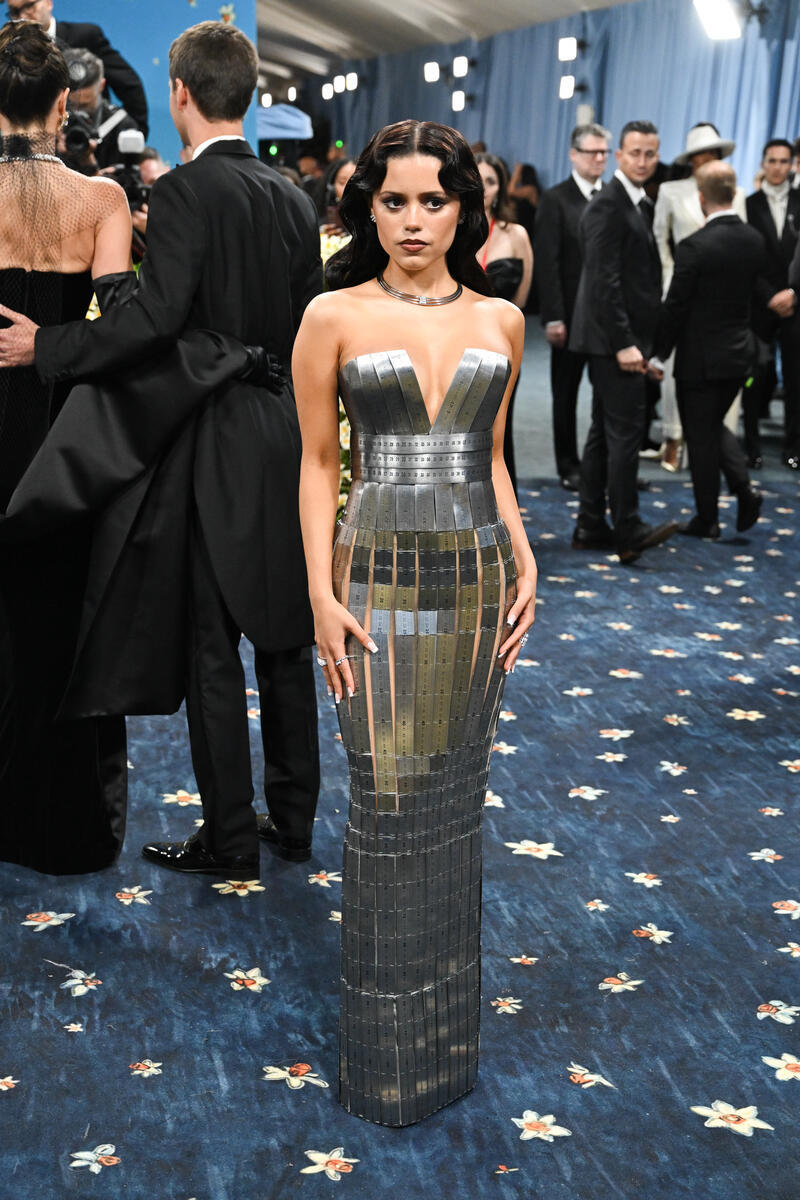 Jenna Ortega at The 2025 Met Gala Celebrating