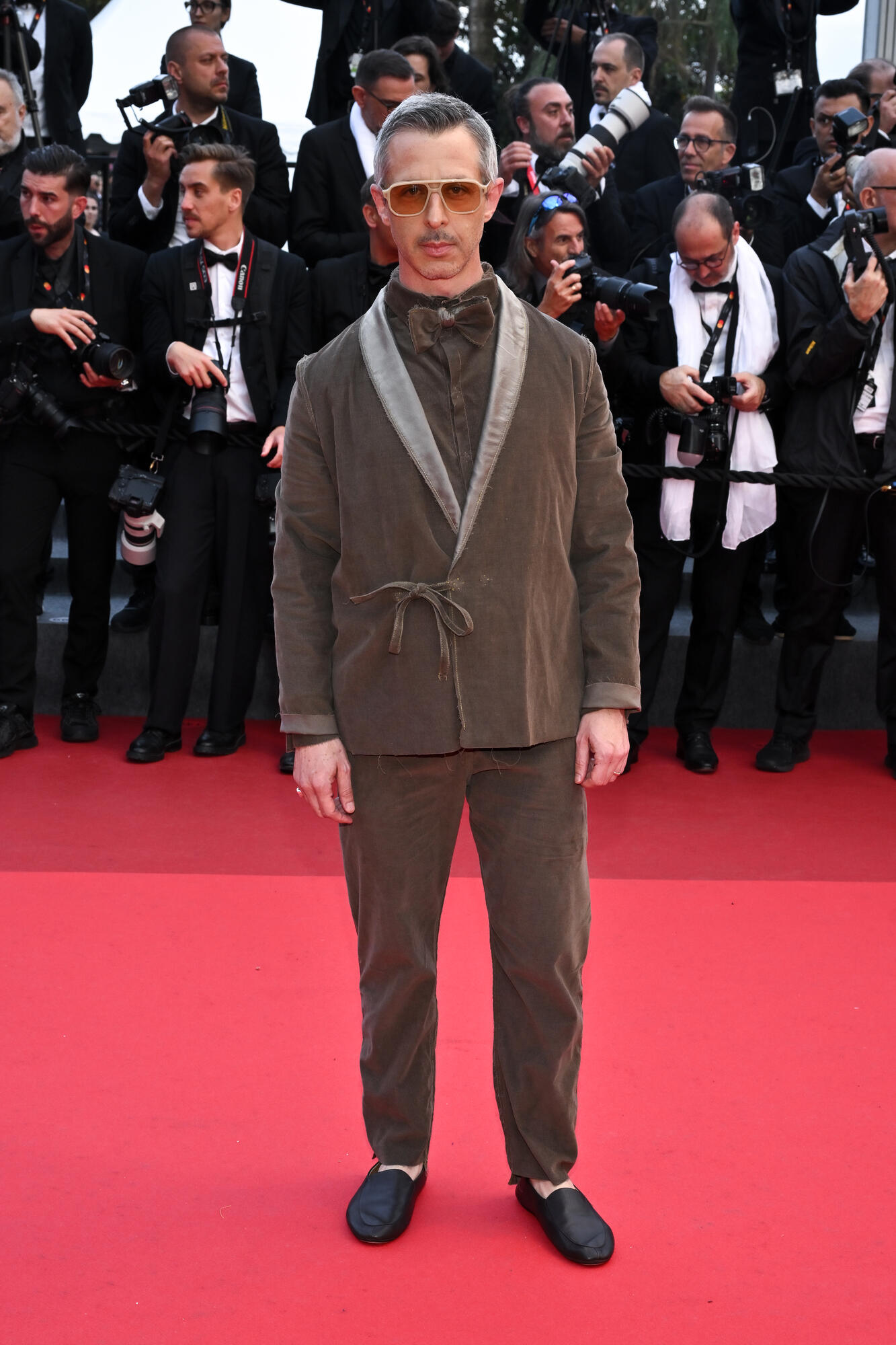 Jeremy Strong at the “Eddington” Premiere at The 78th Cannes Film Festival at Palais des Festivals on May 16, 2025 in Cannes, France.