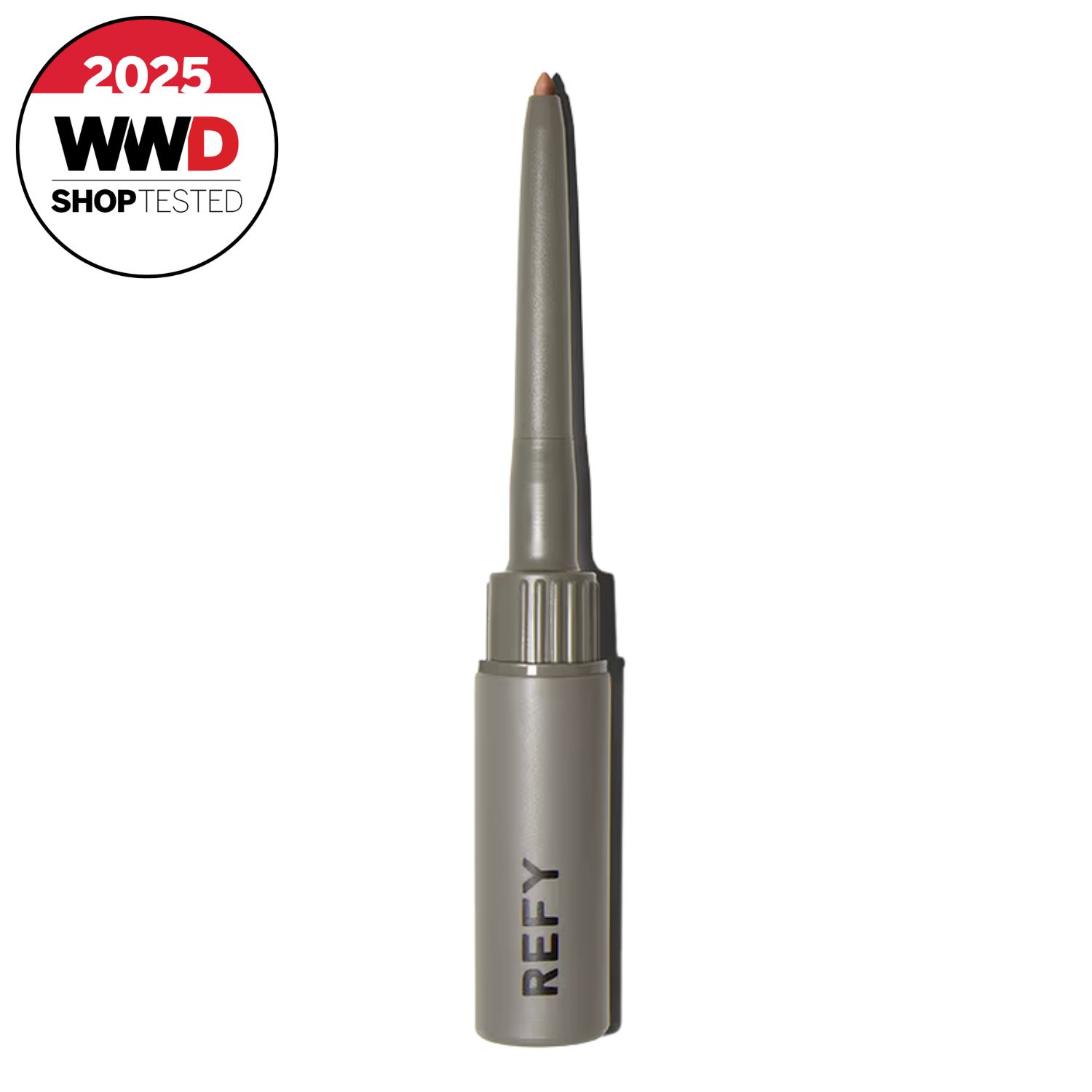 blurring lip liner in a gray tube