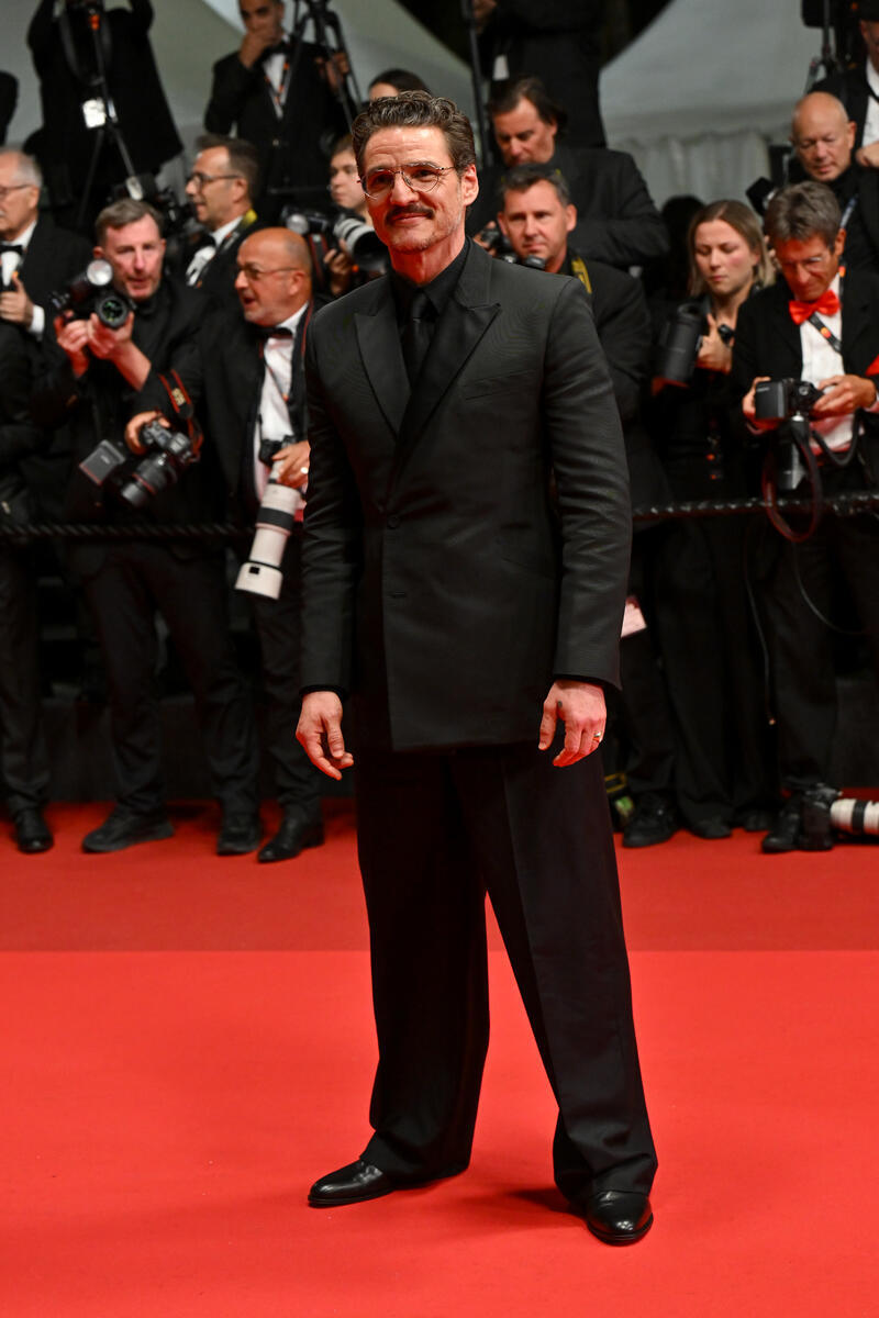 Pedro Pascal at the “Eddington” Premiere at The 78th Cannes Film Festival at Palais des Festivals on May 16, 2025 in Cannes, France.