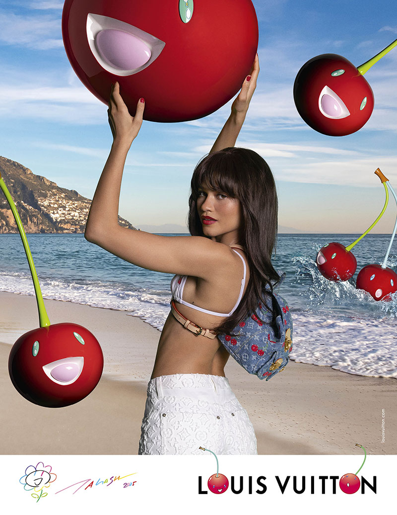 Zendaya in the Louis Vuitton × Murakami Chapter Three campaign.