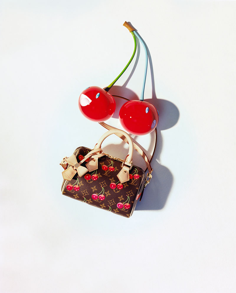 Takashi Murakami x Louis Vuitton Chapter Three brown monogram bag.