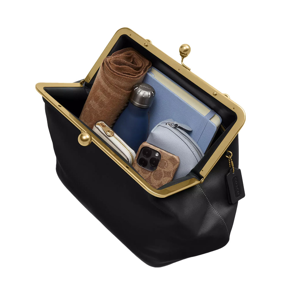 The Coach Kisslock Large Frame Bag Is Finally Back in Stock