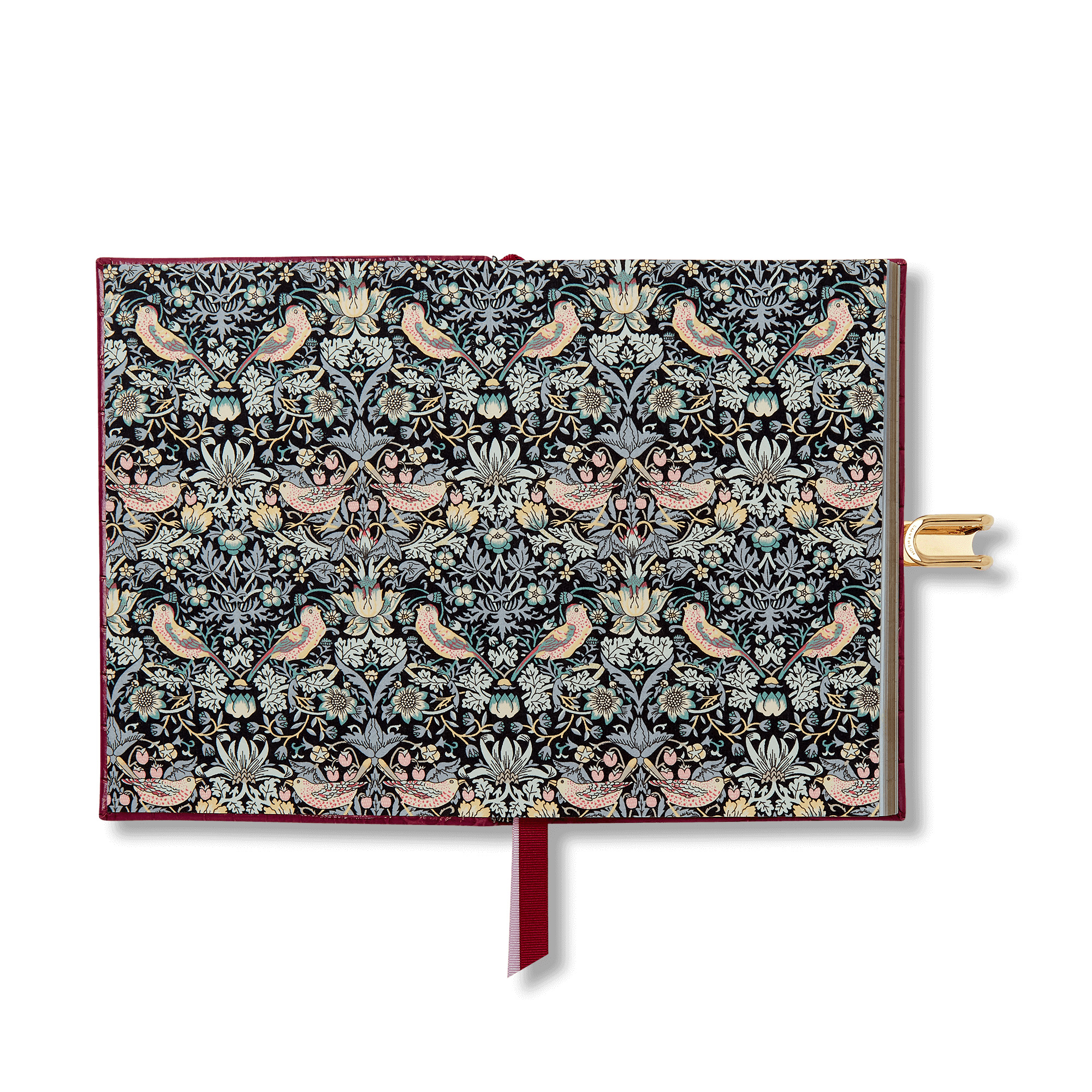 Smythson's collaboration notebook with Liberty.