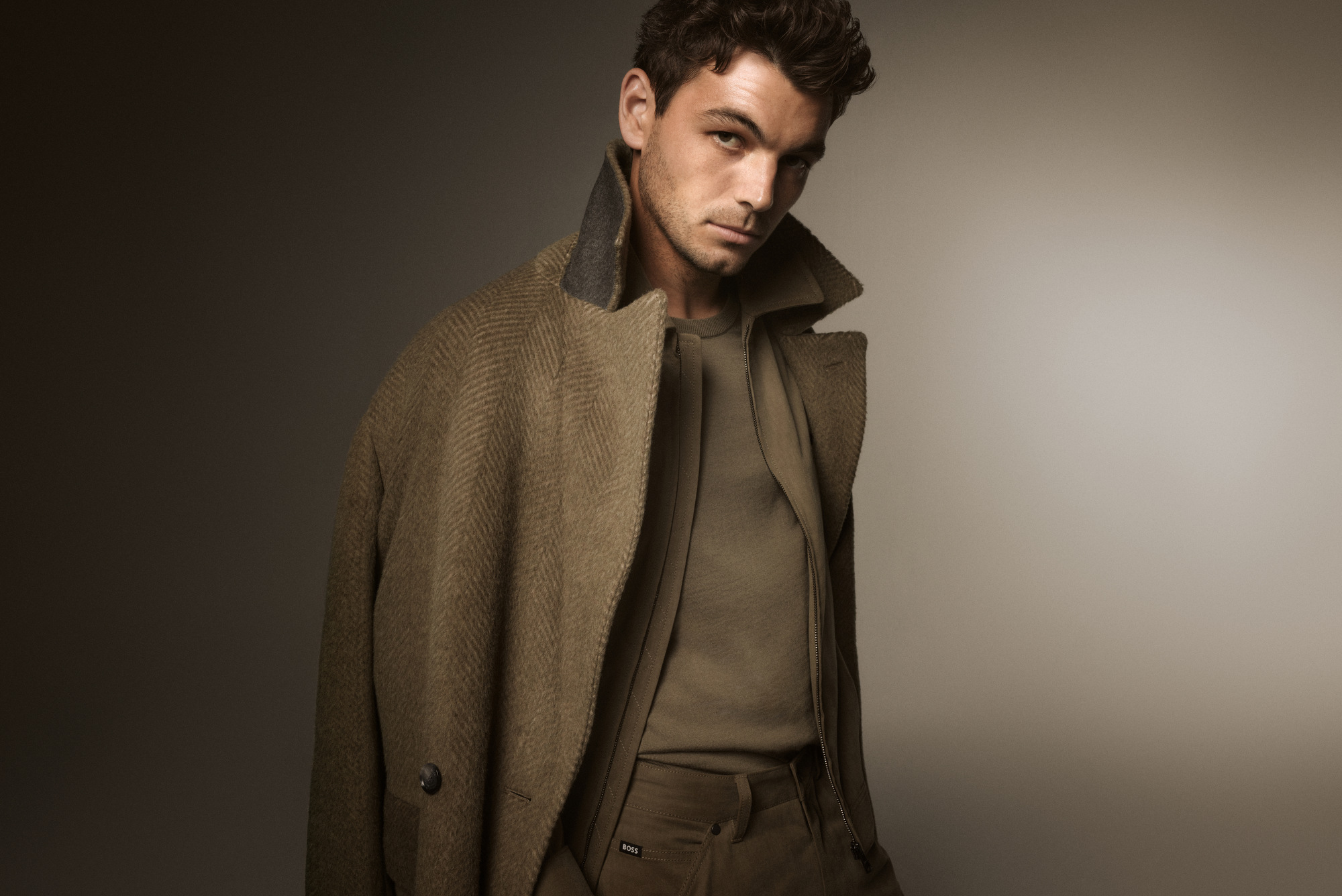 Taylor Fritz in the new BOSS FW25 Campaign