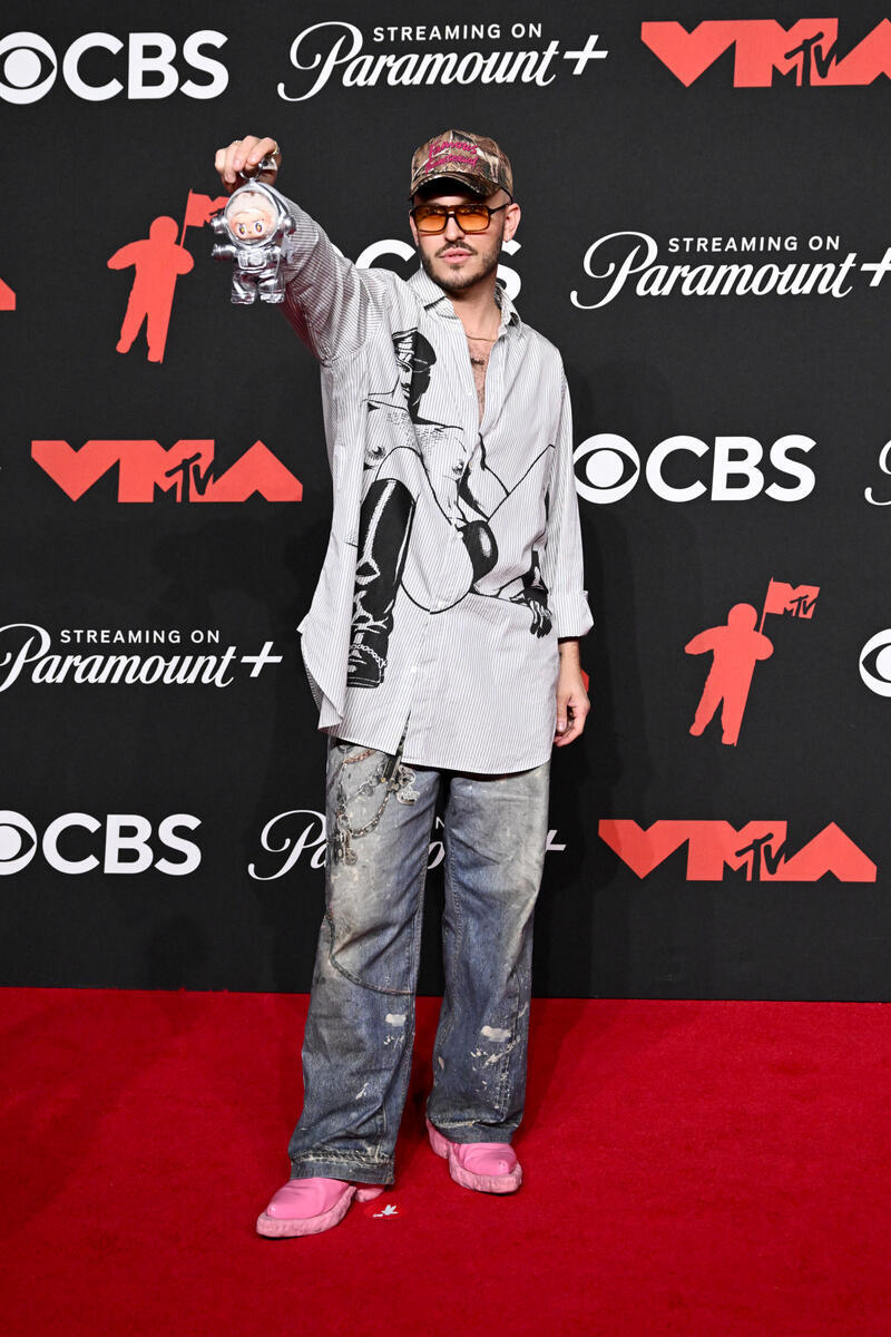 Marko Monroe at the MTV Video Music Awards 2025 held at UBS Arena on September 07, 2025 in New York, New York.