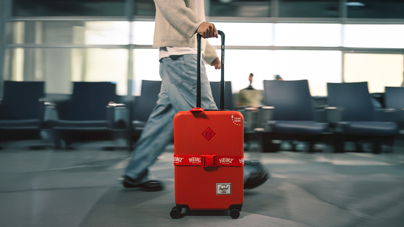Herschel x Heinz travel collaboration.